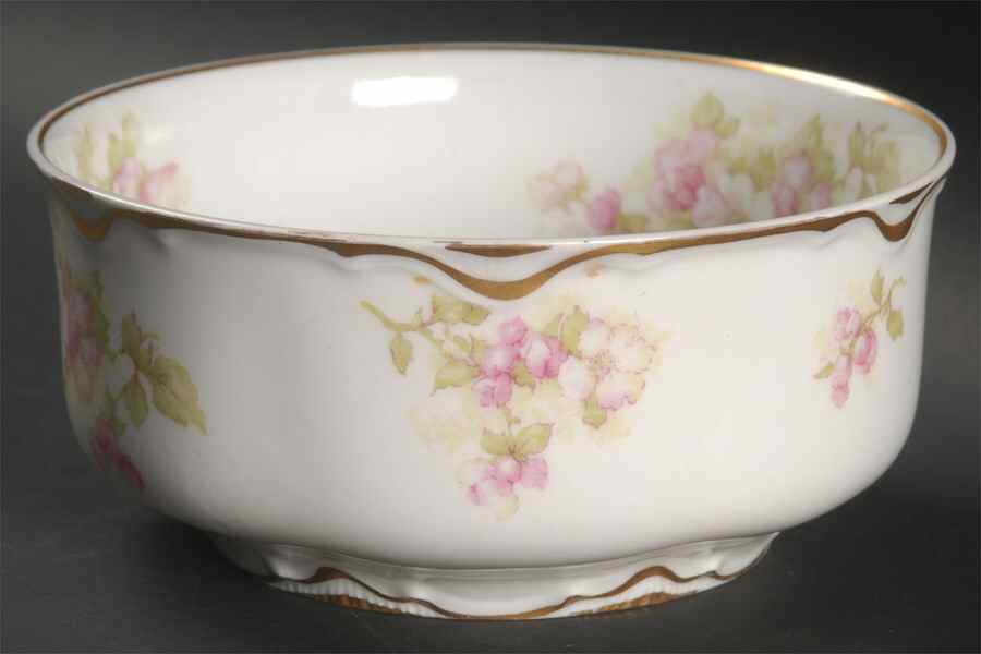 Schleiger 66G Cranberry Bowl by Haviland-1