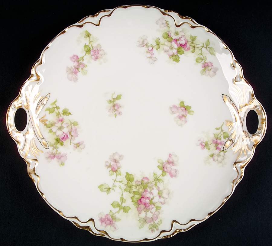 Schleiger 66G Handled Cake Plate by Haviland-1