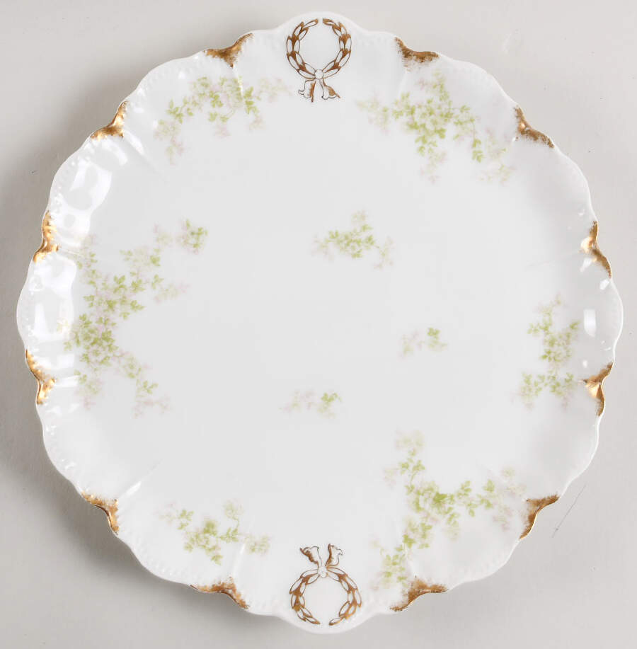 Schleiger 67 11" Chop Plate (Round Platter) by Haviland-1