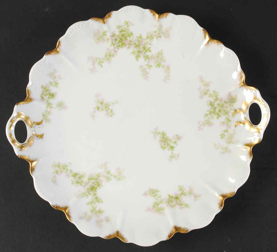 Schleiger 67 Handled Cake Plate by Haviland-1