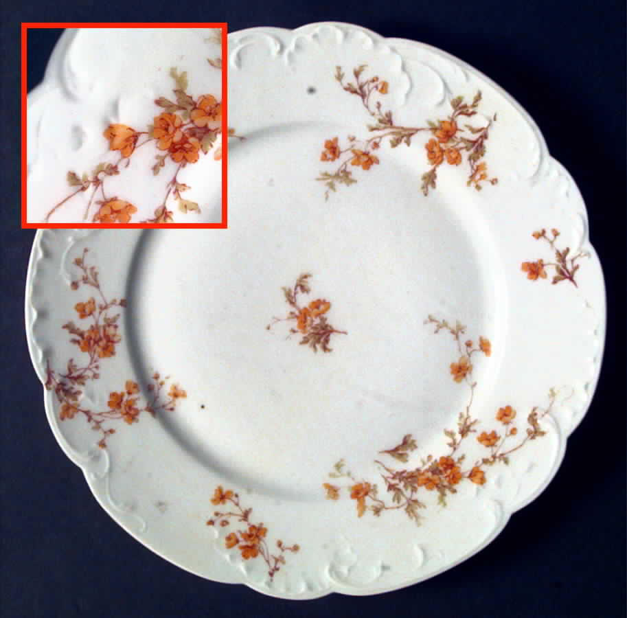 Schleiger 670a Dinner Plate by Haviland-1