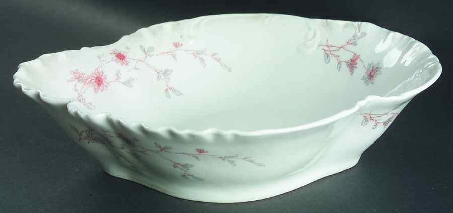 Schleiger 672b 10" Oval Vegetable Bowl by Haviland-1