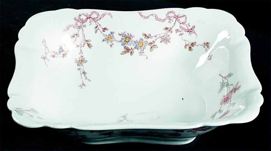 Schleiger 672d 9" Rectangular Vegetable Bowl by Haviland-1