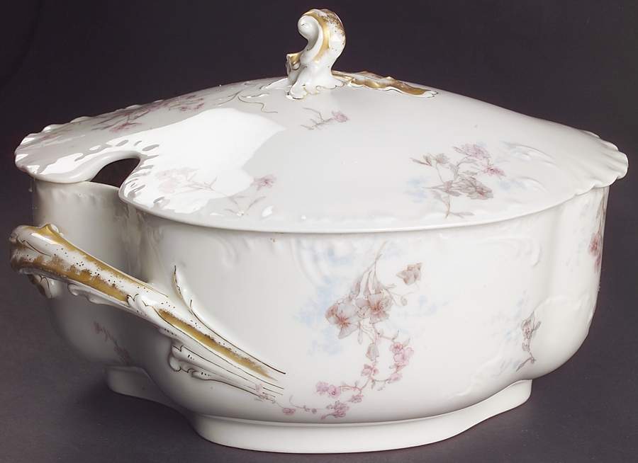 Schleiger 678A Tureen &  Lid by Haviland-1