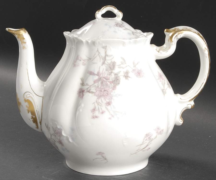 Schleiger 678A Teapot & Lid by Haviland-1