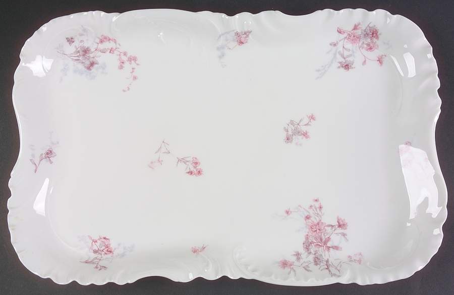 Schleiger 678A 16" Rectangular Serving Platter by Haviland-1