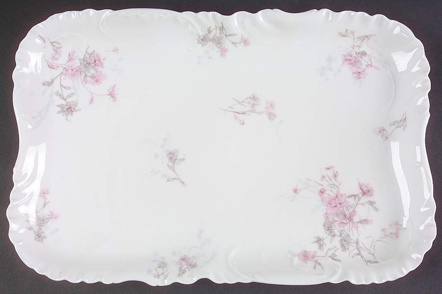 Schleiger 678A 12" Rectangular Serving Platter by Haviland-1
