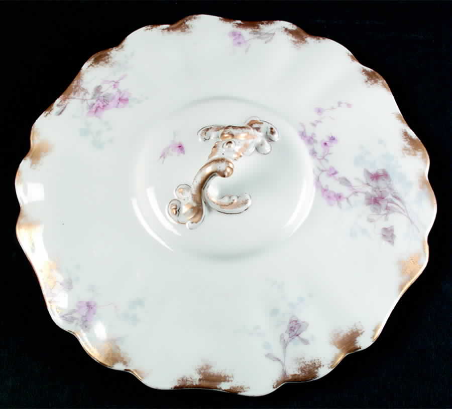 Schleiger 678d Lid for Round Vegetable by Haviland-1