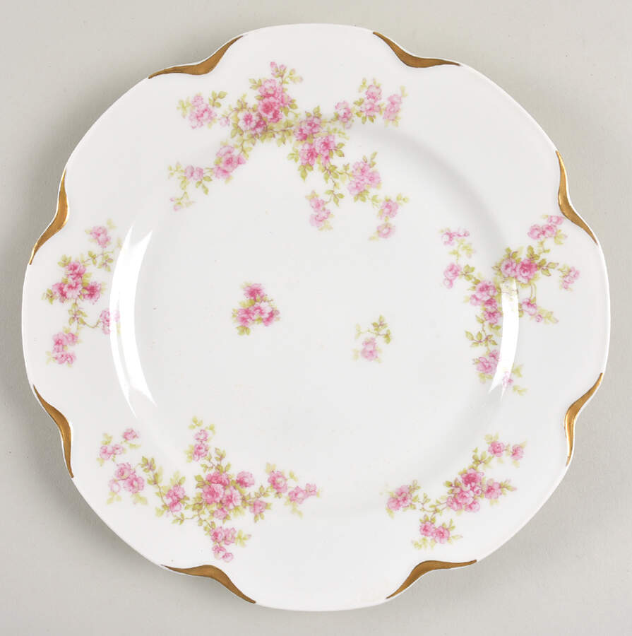 Schleiger 67D Luncheon Plate by Haviland-1