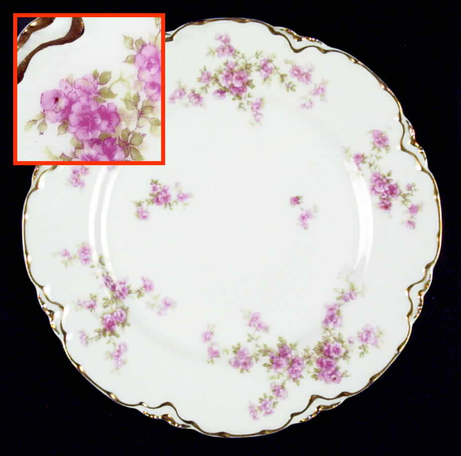 Schleiger 67E Dinner Plate by Haviland-1