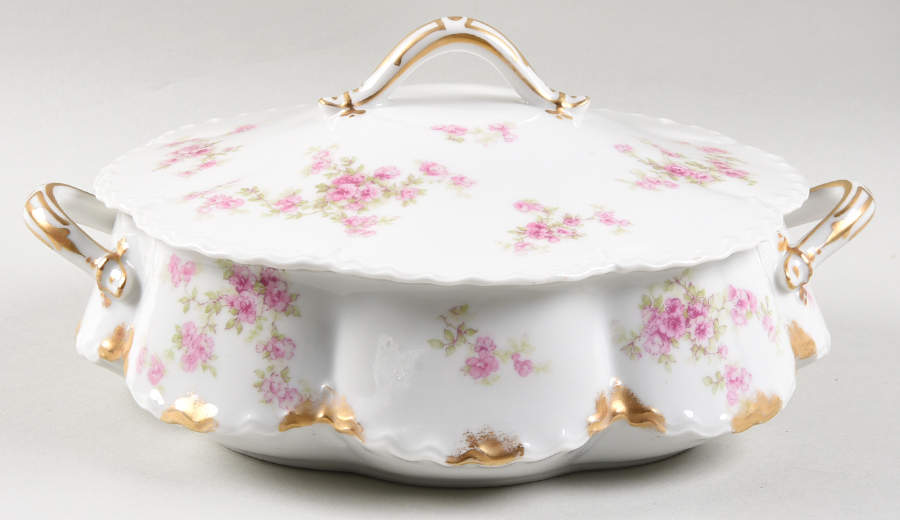 Schleiger 67G Round Covered Vegetable by Haviland-1