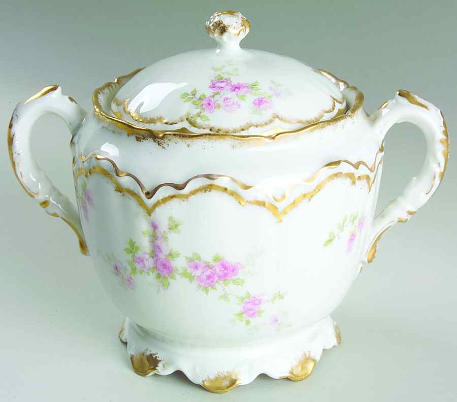 Schleiger 67L Sugar Bowl & Lid by Haviland-1