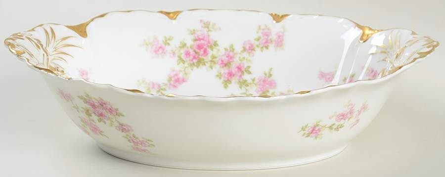 Schleiger 67v 9" Oval Vegetable Bowl by Haviland-1