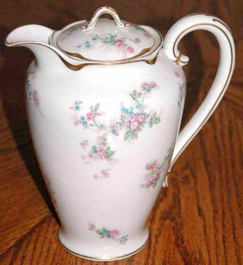 Schleiger 681 Chocolate Pot & Lid by Haviland-1