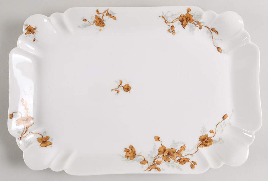 Schleiger 685 12" Rectangular Serving Platter by Haviland-1