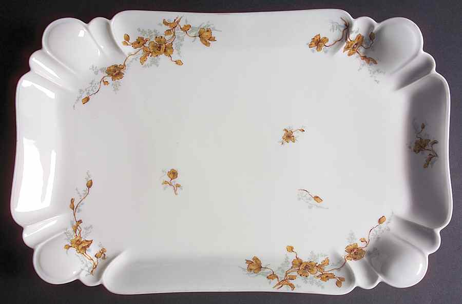 Schleiger 685 16" Rectangular Serving Platter by Haviland-1
