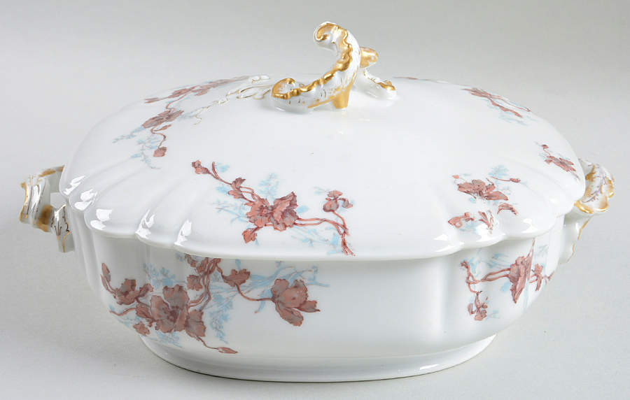 Schleiger 685c Rectangular Covered Vegetable by Haviland-1