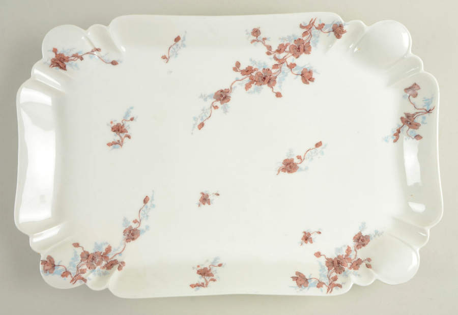 Schleiger 685c 18" Rectangular Serving Platter by Haviland-1