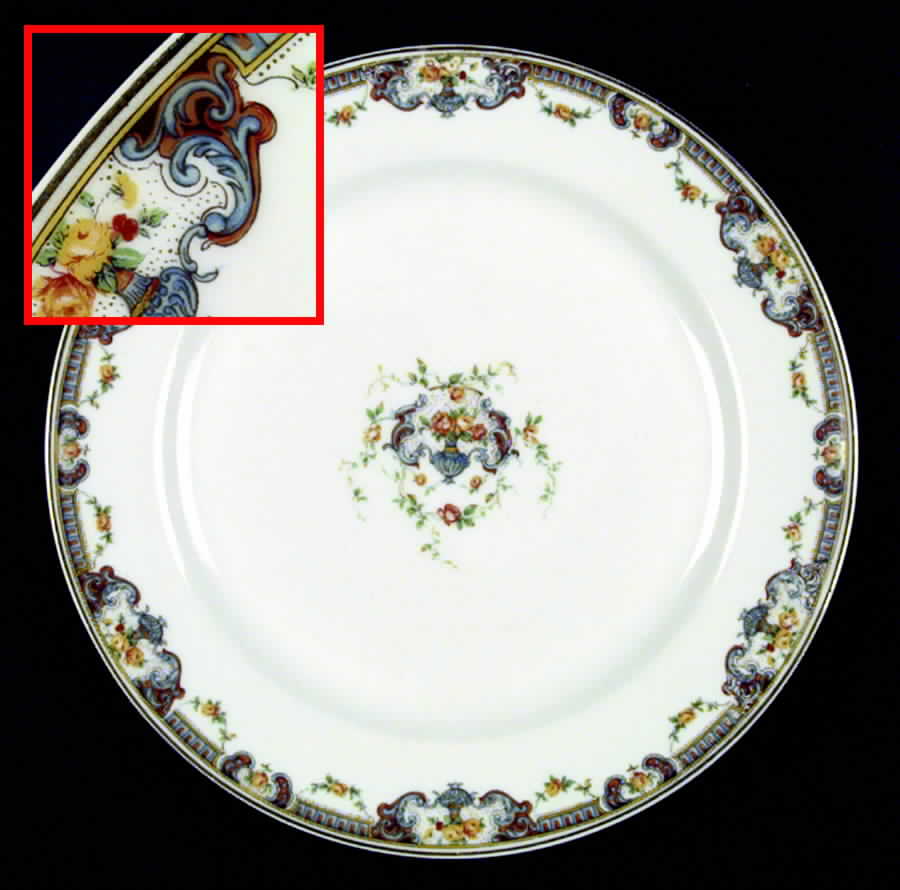 Schleiger 688 Dinner Plate by Haviland-1