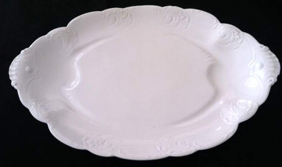 Schleiger 7 18" Oval Serving Platter by Haviland-1