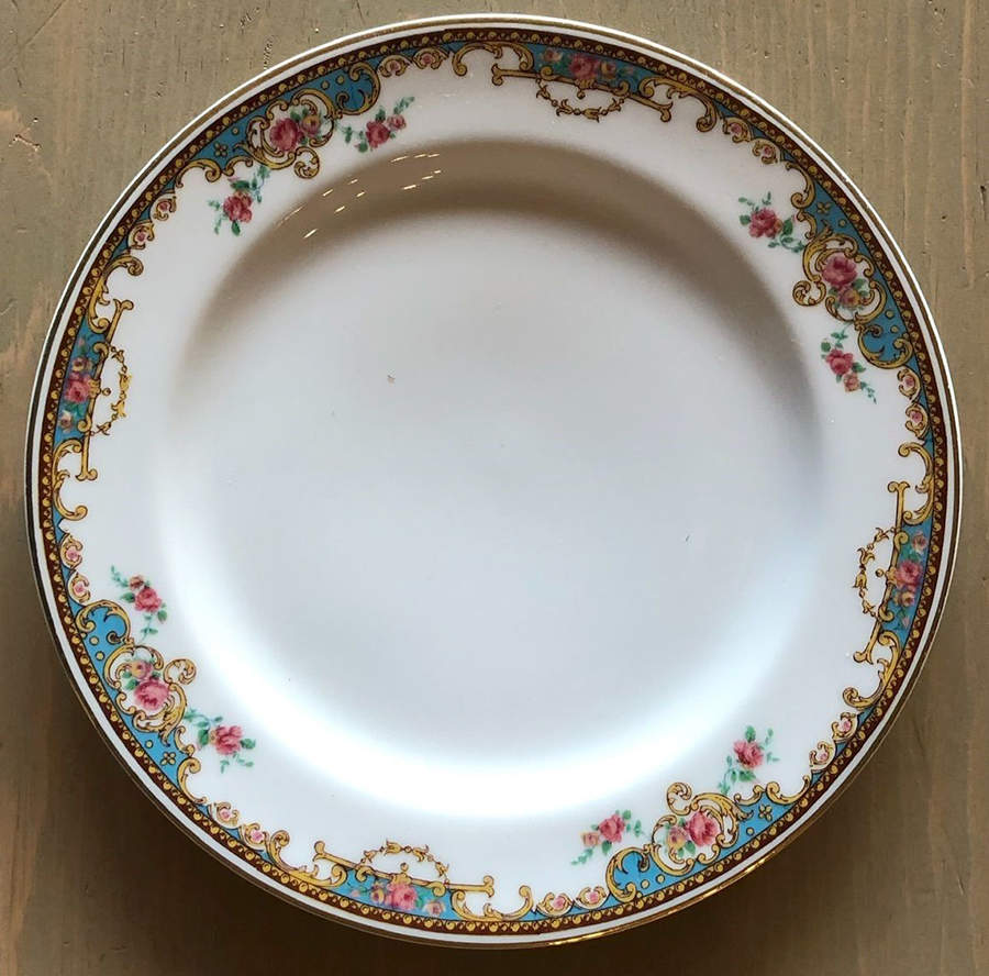 Schleiger 700 (Gold Trim) Bread & Butter Plate by Haviland-1