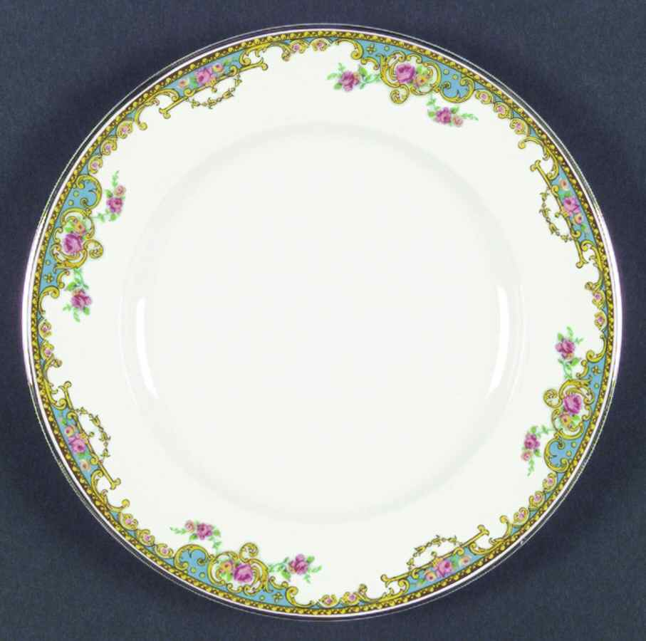Schleiger 700 (Gold Trim) Dinner Plate by Haviland-1