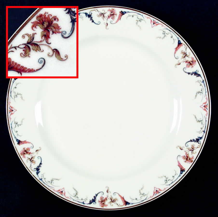 Schleiger 701A Dinner Plate by Haviland-1
