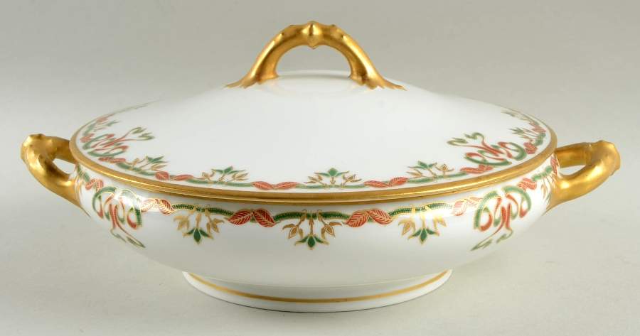 Schleiger 708 Round Covered Vegetable by Haviland-1