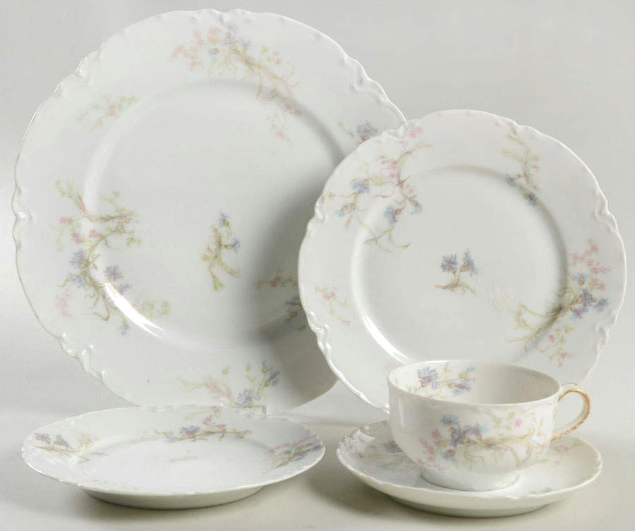Schleiger 70A 5 Piece Place Setting by Haviland-1