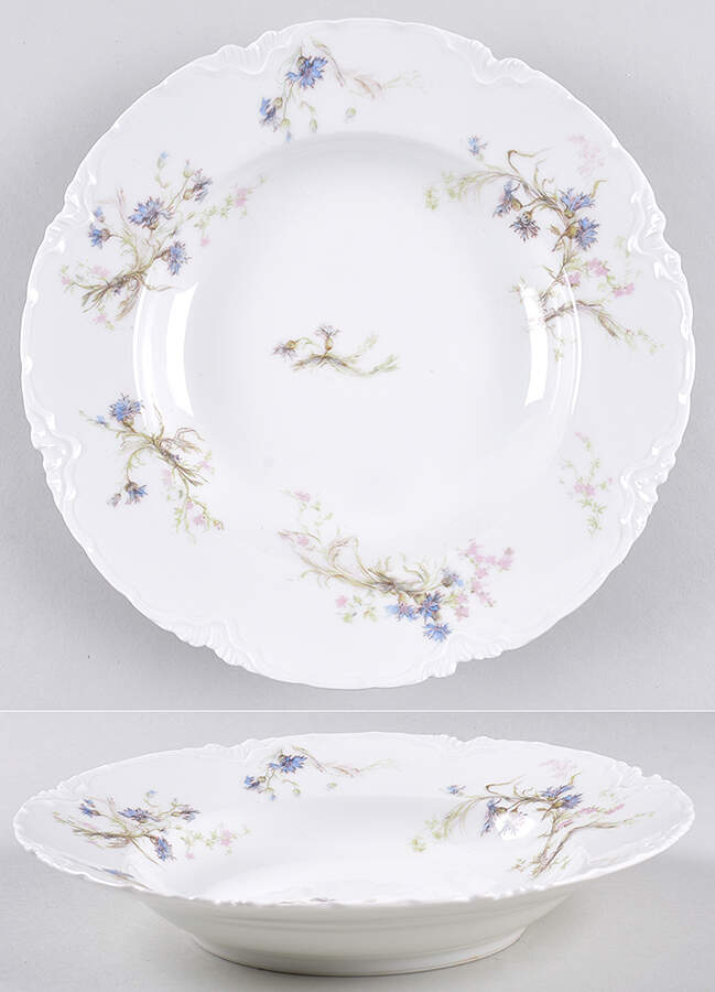 Schleiger 70A Large Rim Soup Bowl by Haviland-1