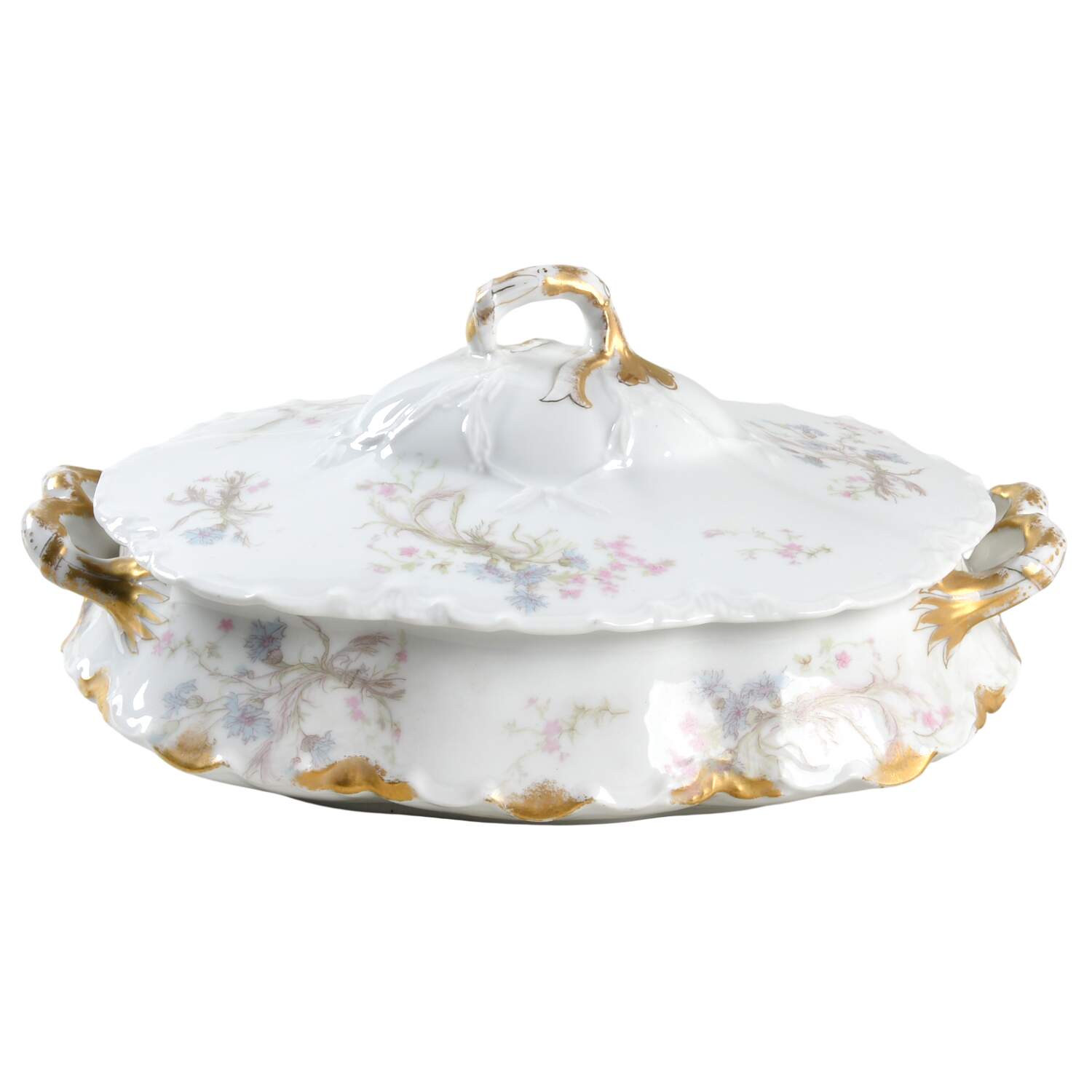 Schleiger 70A Oval Covered Vegetable by Haviland-1