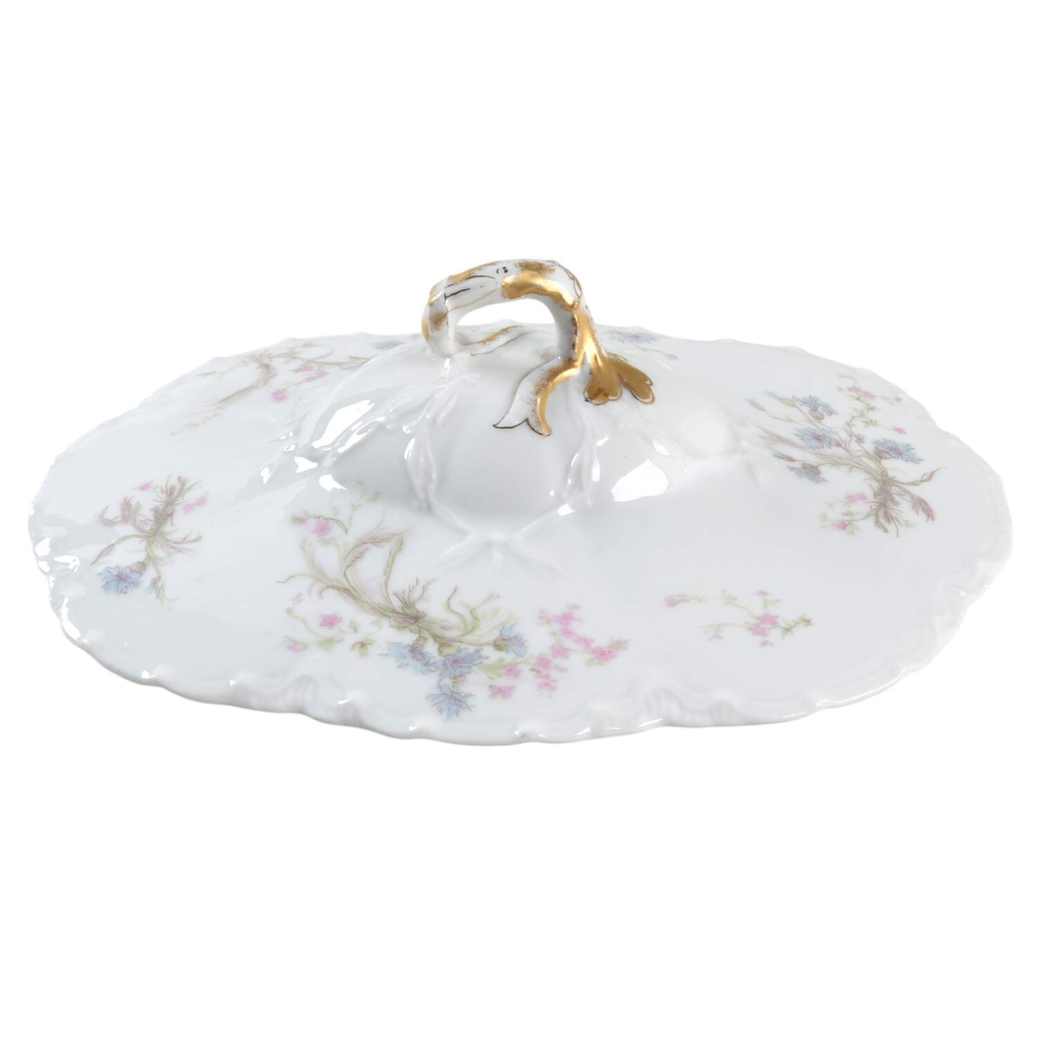 Schleiger 70A Lid for Oval Vegetable by Haviland-1