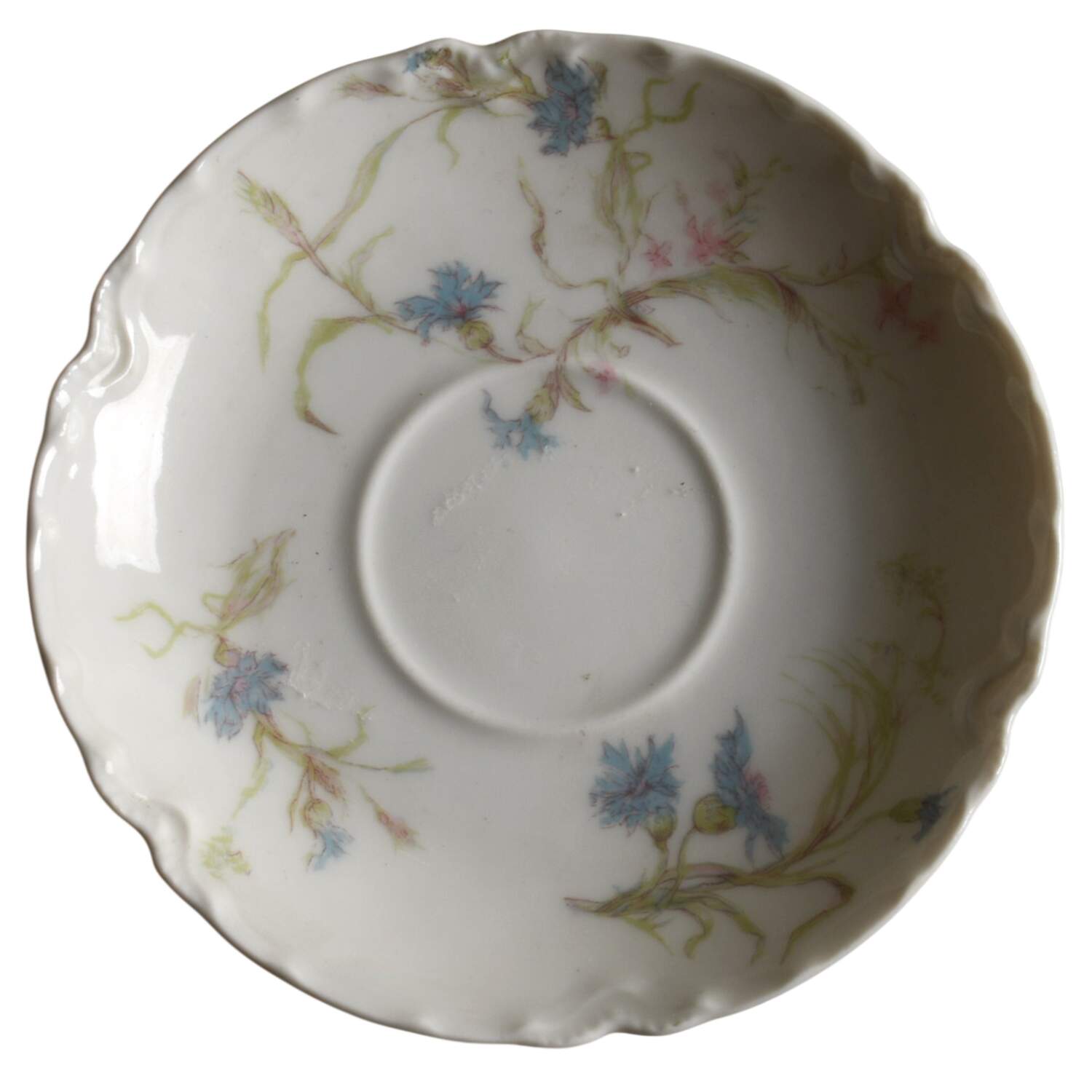 Schleiger 70A Flat Demitasse Cup & Saucer Set by Haviland-1