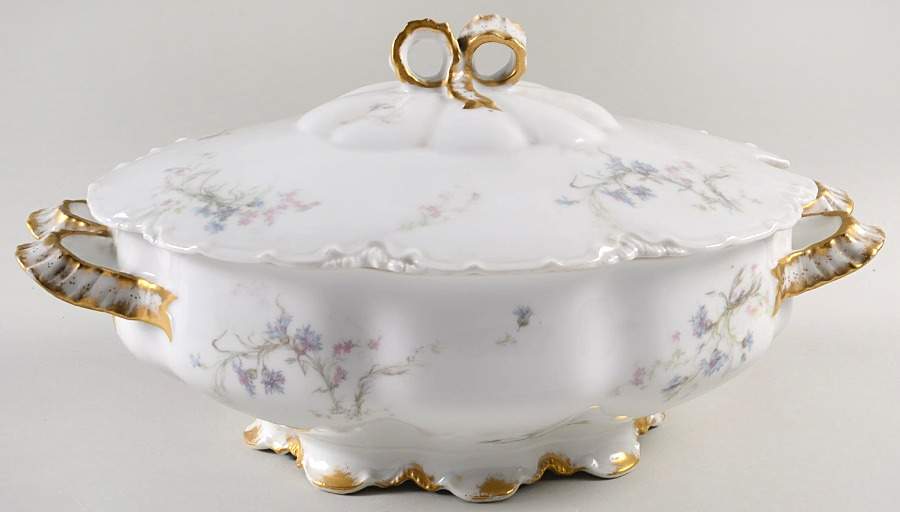 Schleiger 70A Oval Tureen & Lid by Haviland-1