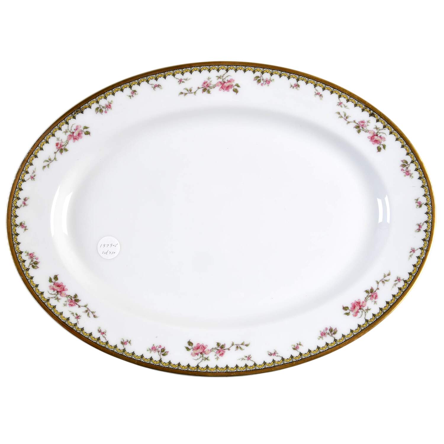 Schleiger 710 14" Oval Serving Platter by Haviland-1