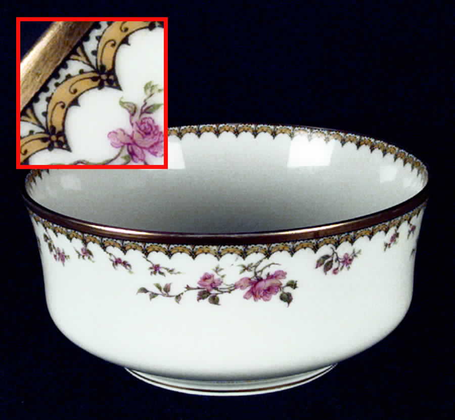 Schleiger 710 Cranberry Bowl by Haviland-1
