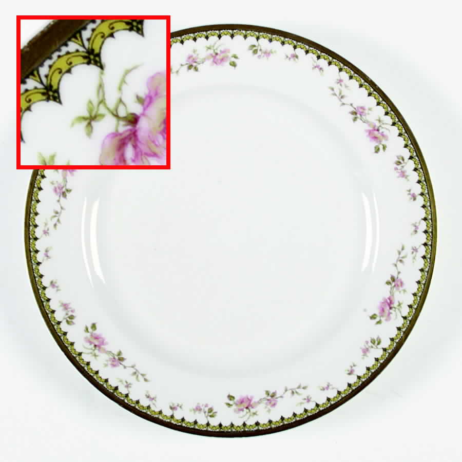Schleiger 710 Dinner Plate by Haviland-1