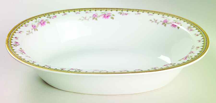 Schleiger 710 10" Oval Vegetable Bowl by Haviland-1