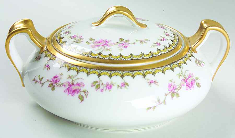 Schleiger 710 Sugar Bowl & Lid by Haviland-1