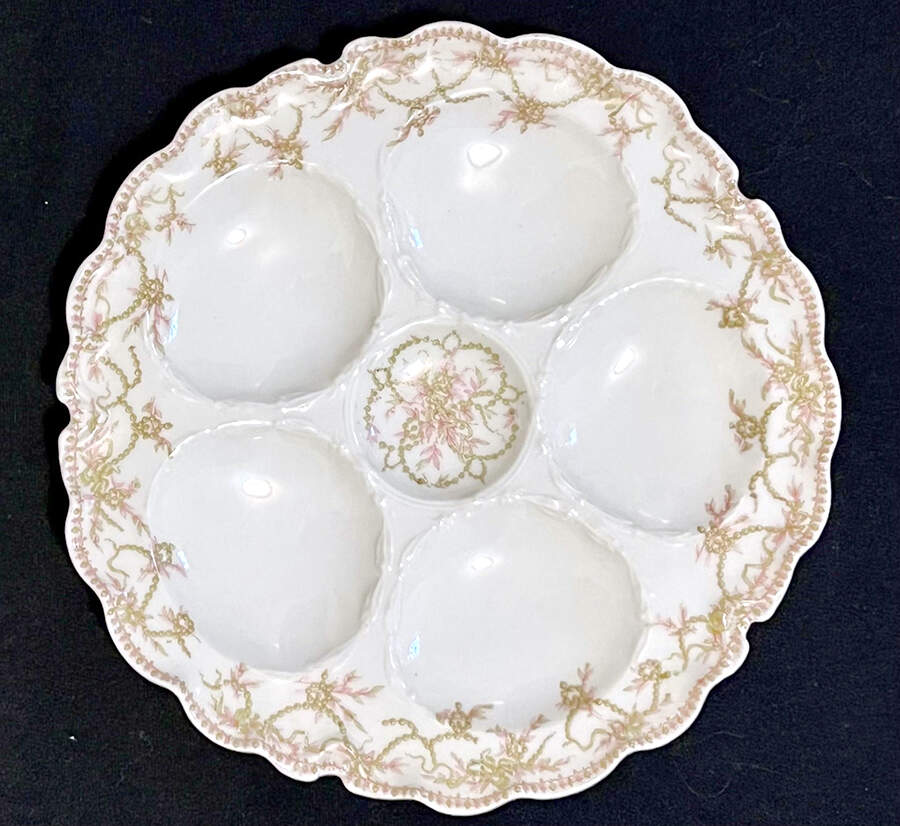 Schleiger 718a Oyster Plate by Haviland-1