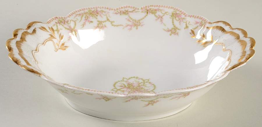 Schleiger 718a 10" Oval Vegetable Bowl by Haviland-1