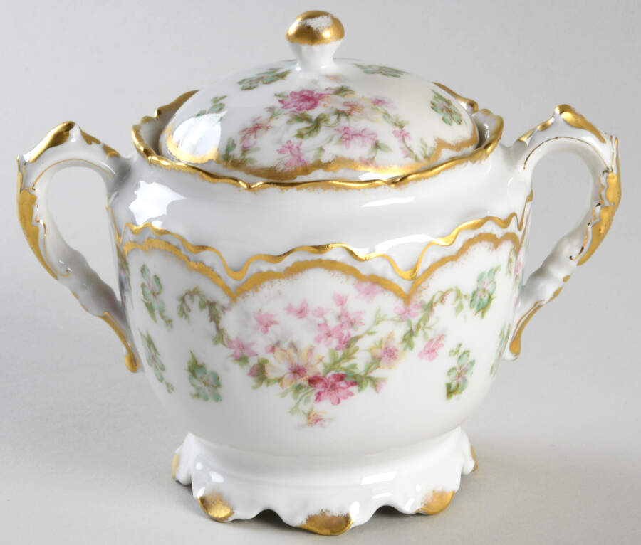Schleiger 72 Sugar Bowl & Lid by Haviland-1