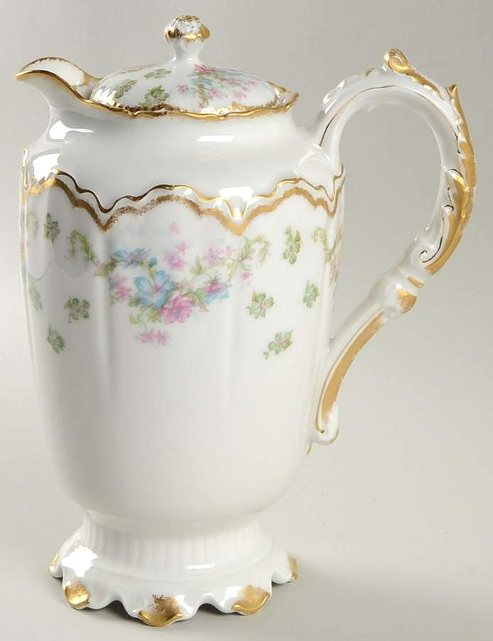 Schleiger 72 Chocolate Pot & Lid by Haviland-1