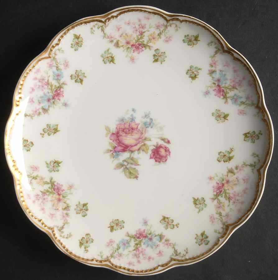 Schleiger 72 Coupe Salad Plate by Haviland-1