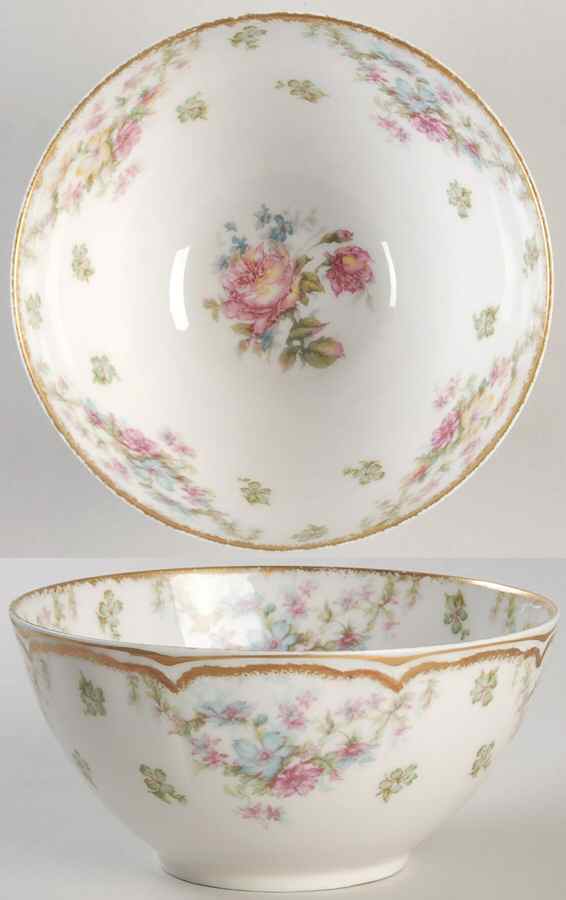 Schleiger 72 Cranberry Bowl by Haviland-1