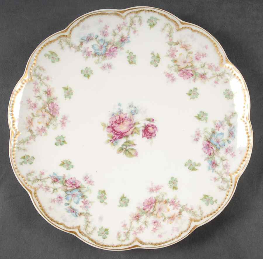 Schleiger 72 Coupe Luncheon Plate by Haviland-1