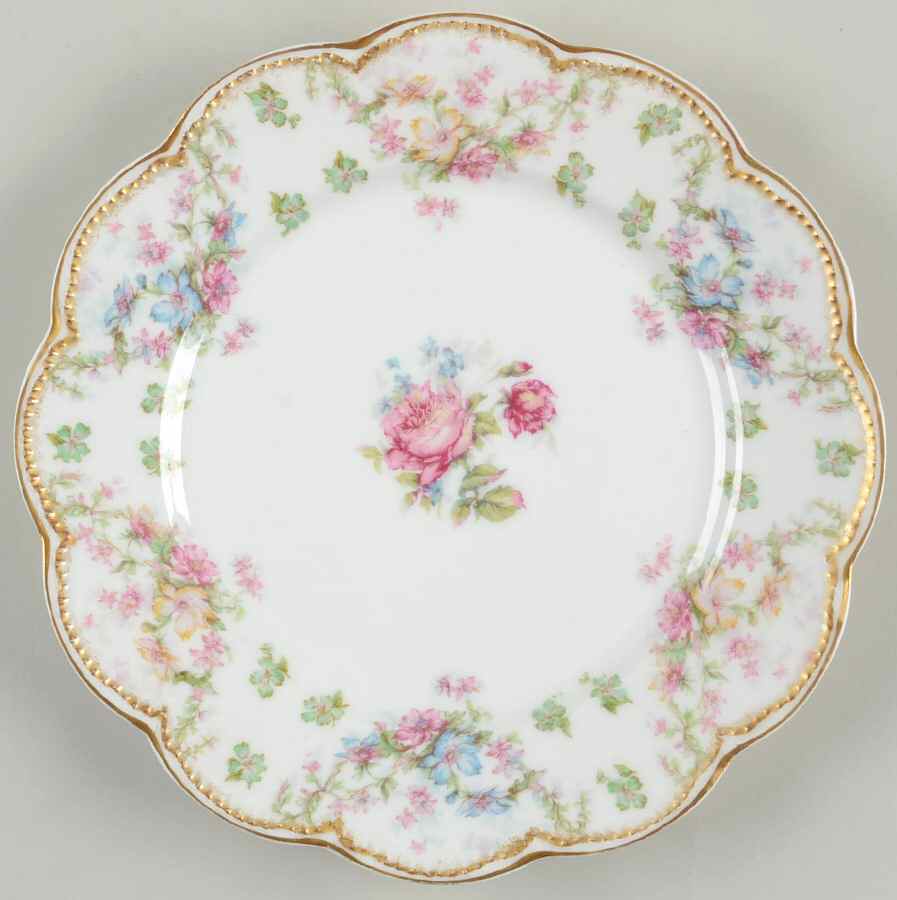 Schleiger 72 Luncheon Plate by Haviland-1