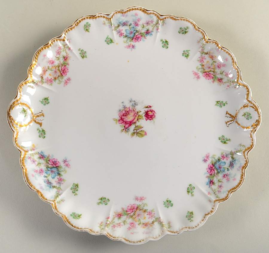 Schleiger 72 Handled Cake Plate by Haviland-1