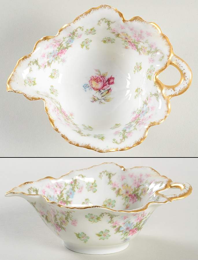 Schleiger 72 5" Leaf Dish by Haviland-1