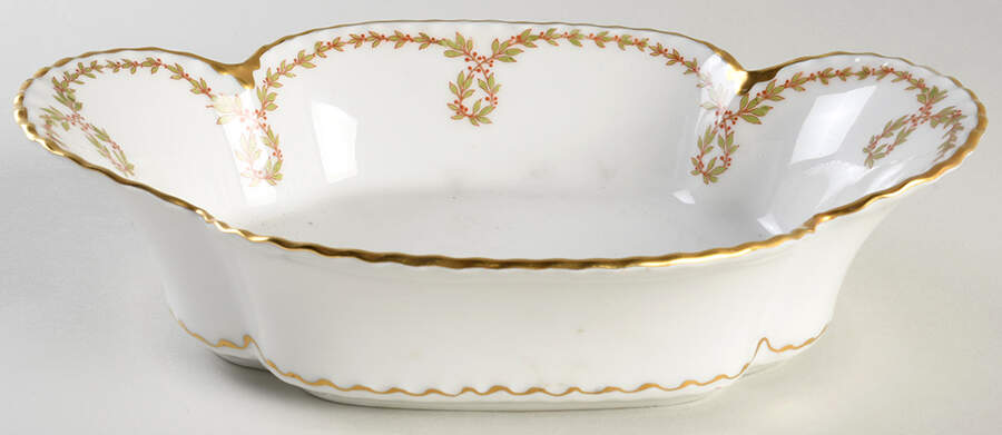 Schleiger 724 10" Oval Vegetable Bowl by Haviland-1